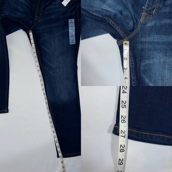Old Navy Blue Skinny Jeans Classic Denim - Picture 9 of 11